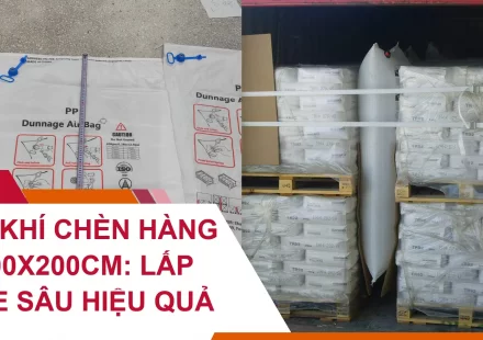 Túi Khí Chèn Hàng 100x200cm: Lấp Khe Sâu Hiệu Quả