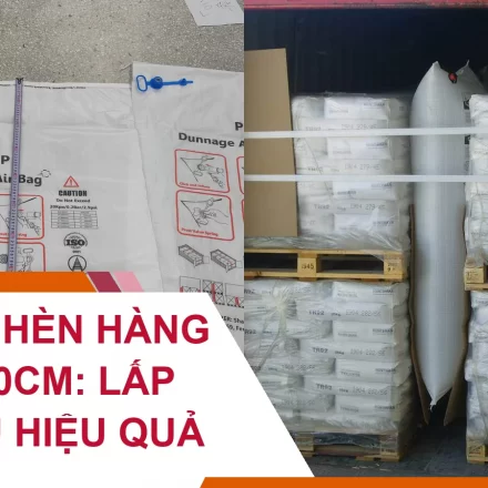 Túi Khí Chèn Hàng 100x200cm: Lấp Khe Sâu Hiệu Quả