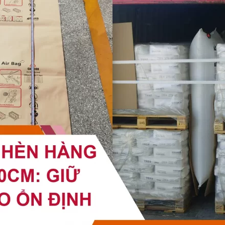 Túi Khí Chèn Hàng 120x220cm: Giữ Kiện Cao Ổn Định