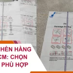 Túi Khí Chèn Hàng 50x100cm: Chọn Khe Hở Phù Hợp