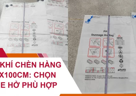 Túi Khí Chèn Hàng 50x100cm: Chọn Khe Hở Phù Hợp