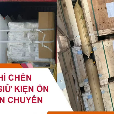 Túi Khí Chèn Pallet: Giữ Kiện Ổn Định Vận Chuyển