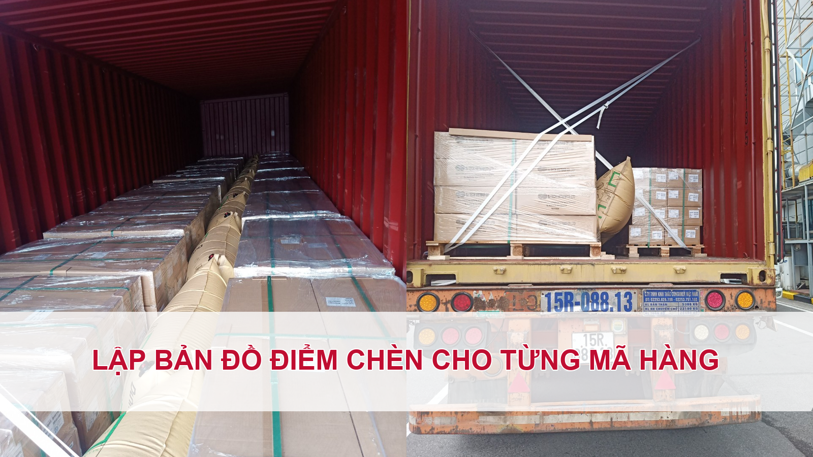 Lập bản đồ điểm chèn cho từng mã hàng