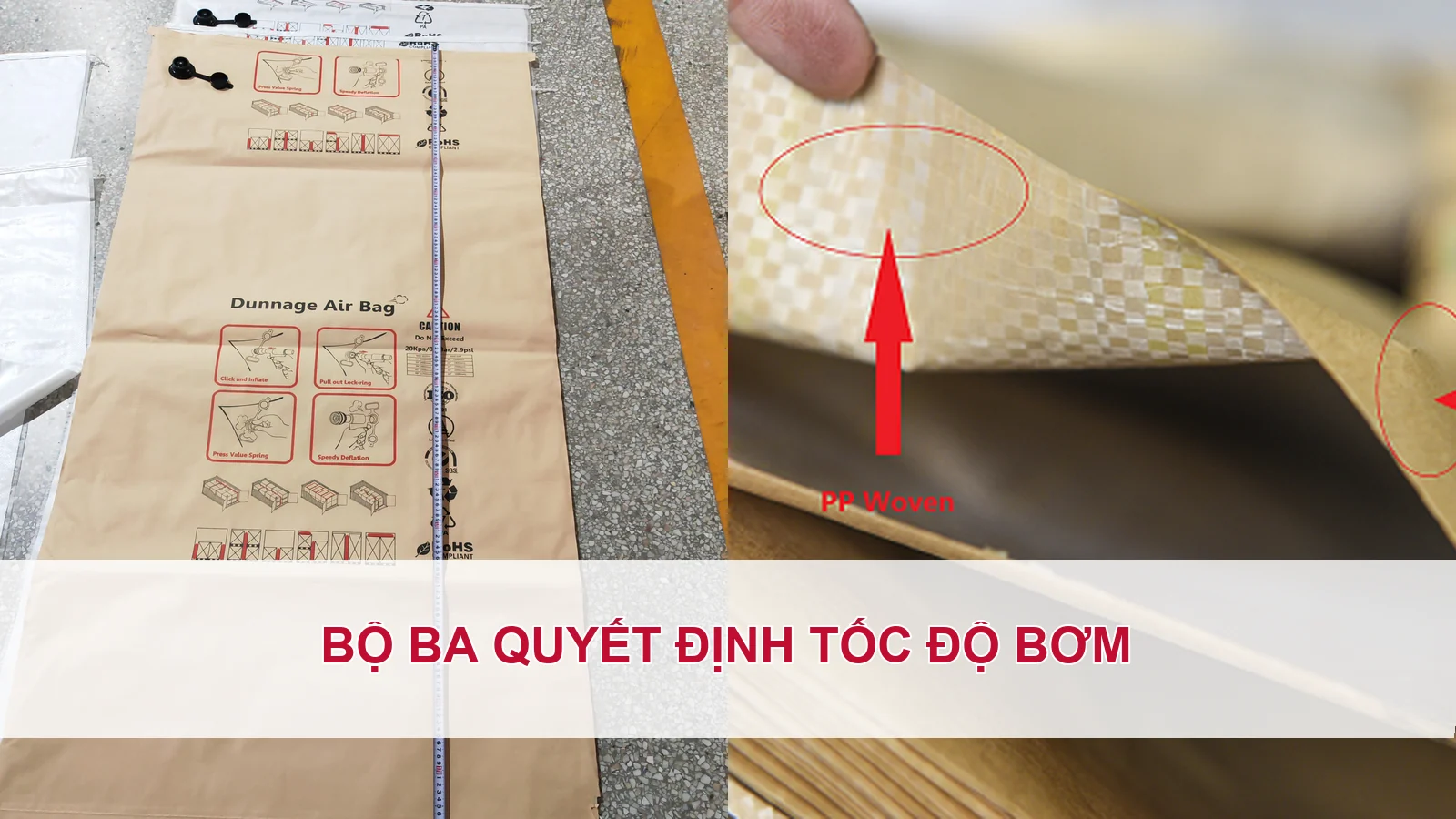 Bộ ba quyết định tốc độ bơm