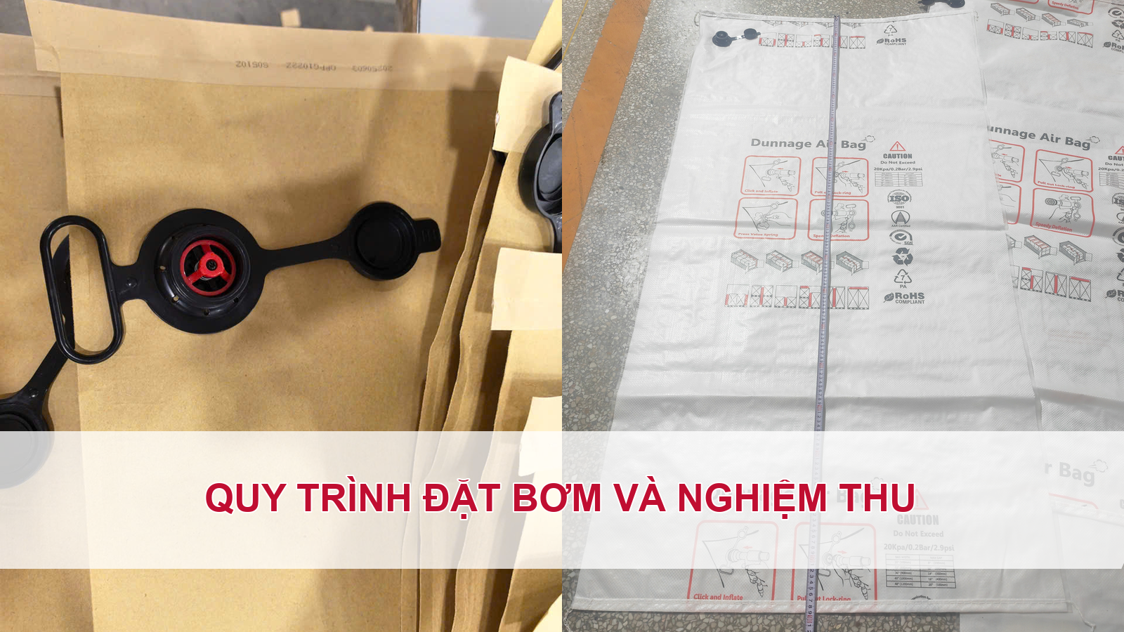 Quy trình đặt bơm và nghiệm thu