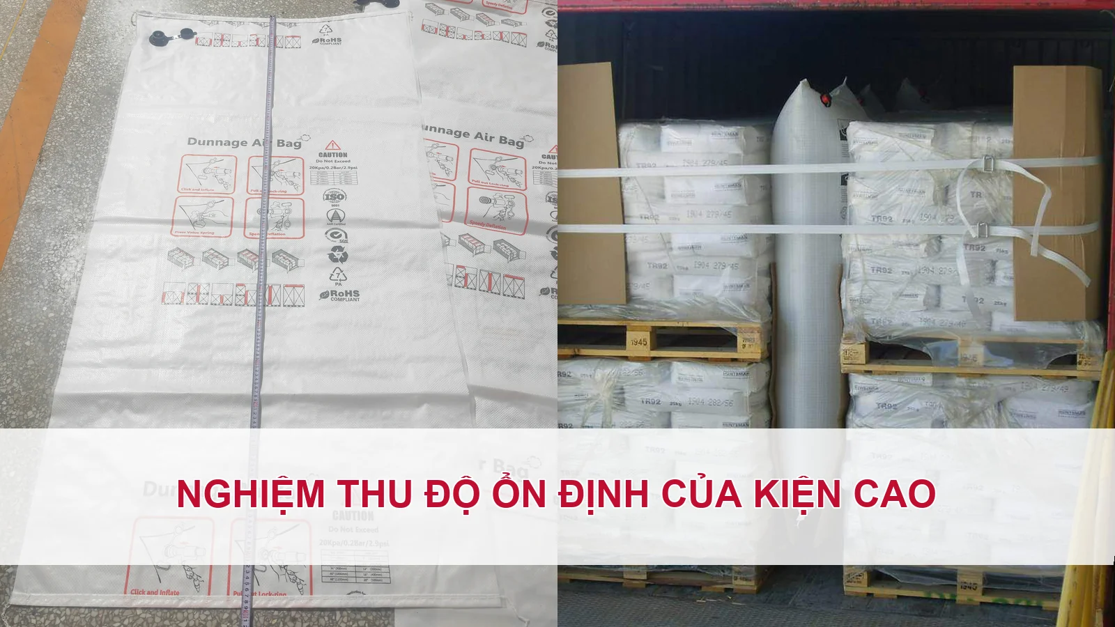 Nghiệm thu độ ổn định của kiện cao