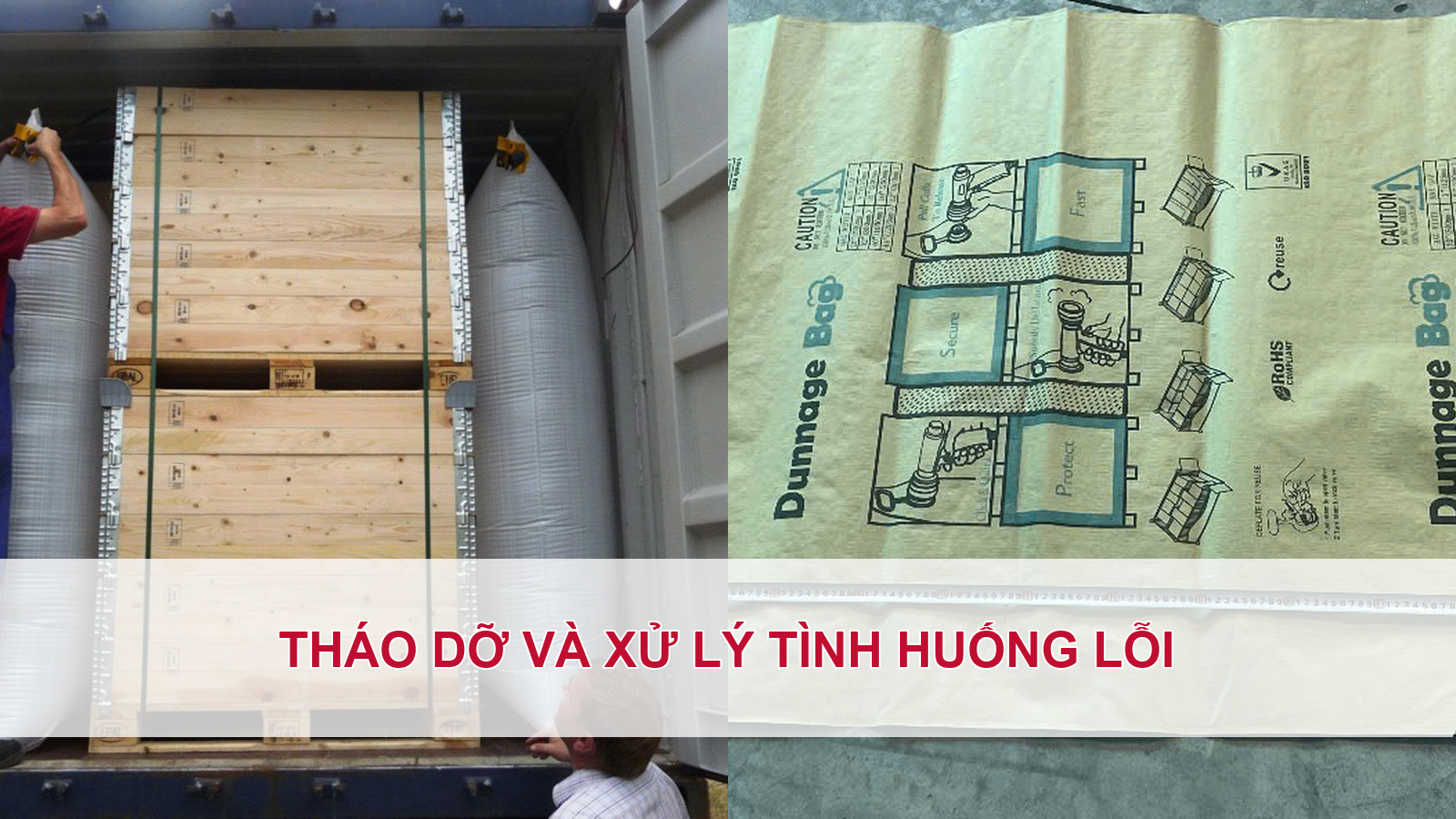 Tháo dỡ và xử lý tình huống lỗi