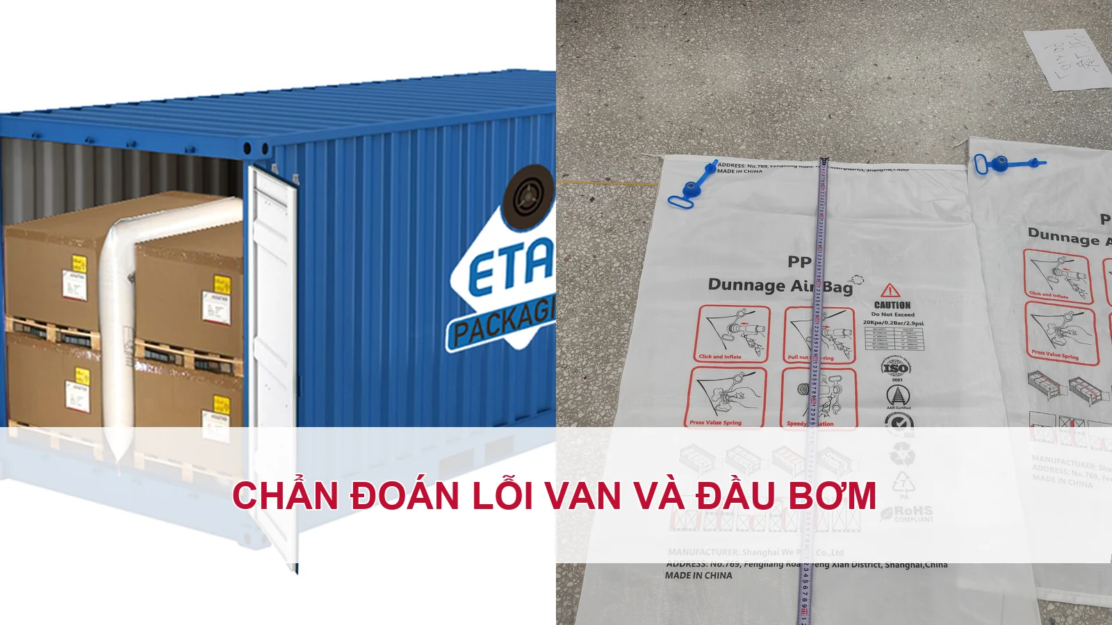 Chẩn đoán lỗi van và đầu bơm