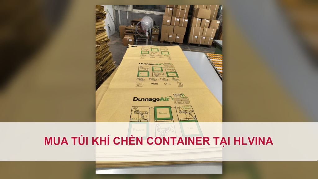 Mua túi khí chèn container tại HLVINA
