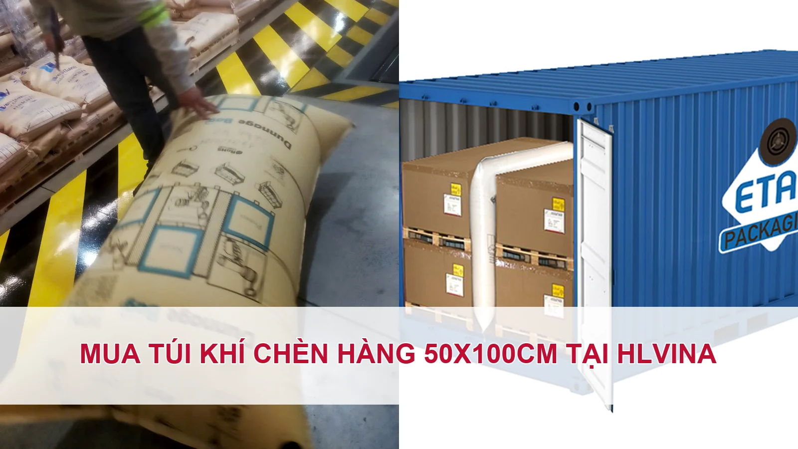 Mua túi khí chèn hàng 50x100cm tại HLVINA