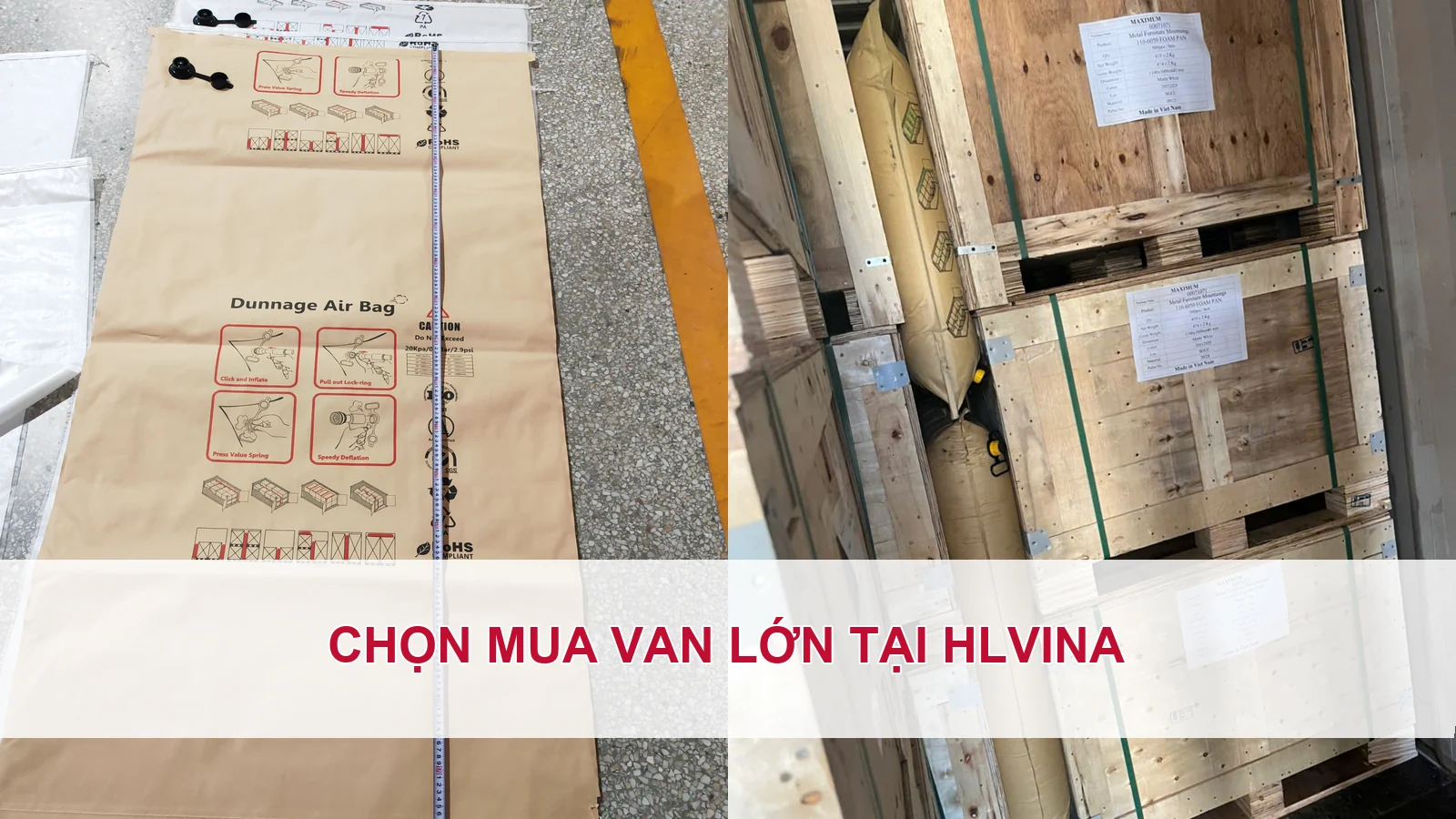 Chọn mua van lớn tại HLVINA
