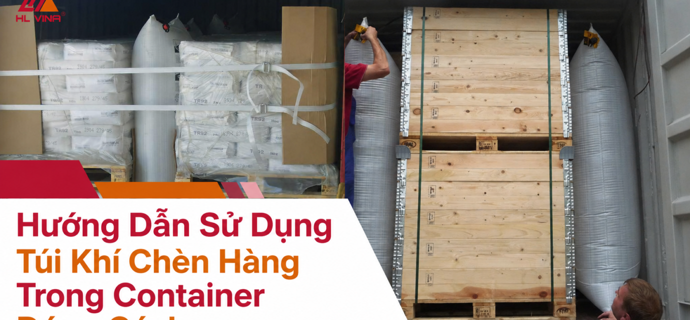 Hướng Dẫn Sử Dụng Túi Khí Chèn Hàng Trong Container Đúng Cách