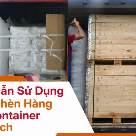 Hướng Dẫn Sử Dụng Túi Khí Chèn Hàng Trong Container Đúng Cách